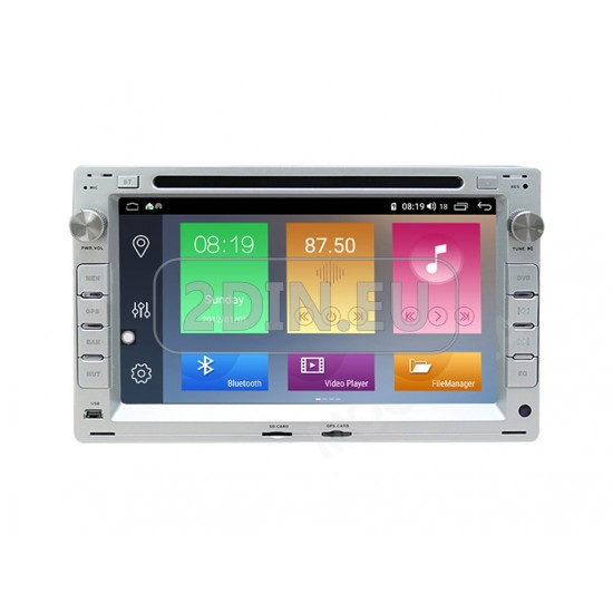VW - МУЛТИМЕДИЯ / Навигация Android DVD сива + DSP